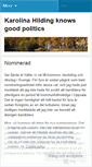 Mobile Screenshot of karolinahilding.wordpress.com