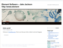 Tablet Screenshot of jakestephenjacksones.wordpress.com