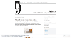 Desktop Screenshot of gallery9sydney.wordpress.com