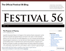 Tablet Screenshot of festival56drama.wordpress.com