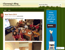 Tablet Screenshot of ckyoung.wordpress.com
