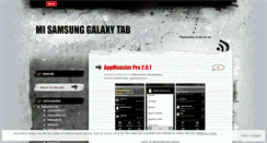 Desktop Screenshot of migalaxytab.wordpress.com