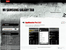 Tablet Screenshot of migalaxytab.wordpress.com