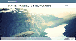 Desktop Screenshot of marketingdirectopromocional.wordpress.com