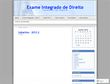 Tablet Screenshot of direitomossoro.wordpress.com