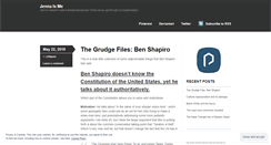 Desktop Screenshot of jennaisme.wordpress.com