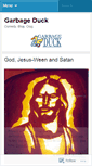 Mobile Screenshot of garbageduck.wordpress.com