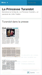 Mobile Screenshot of laprincesseturandot.wordpress.com