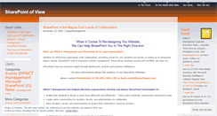 Desktop Screenshot of impactmanagement.wordpress.com