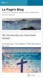 Mobile Screenshot of lepages.wordpress.com