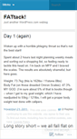 Mobile Screenshot of fattack.wordpress.com
