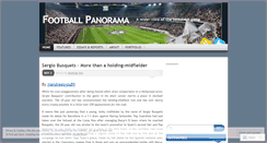 Desktop Screenshot of footballpanorama.wordpress.com