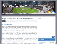 Tablet Screenshot of footballpanorama.wordpress.com