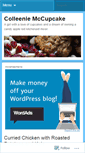 Mobile Screenshot of colleeniemccupcake.wordpress.com