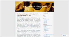 Desktop Screenshot of aimlesscartographer.wordpress.com