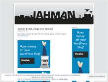 Tablet Screenshot of jahman.wordpress.com