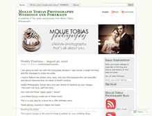 Tablet Screenshot of mollietobiasphotography.wordpress.com