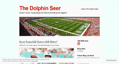 Desktop Screenshot of dolphinseer.wordpress.com