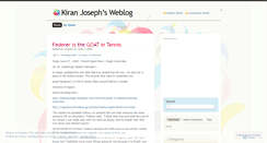 Desktop Screenshot of kiranjp.wordpress.com