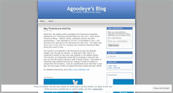Desktop Screenshot of agoodeye.wordpress.com