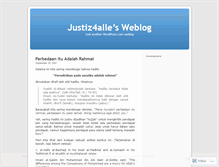 Tablet Screenshot of justiz4alle.wordpress.com