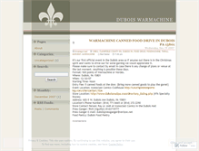 Tablet Screenshot of duboispressganger.wordpress.com