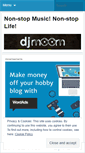 Mobile Screenshot of djmoom.wordpress.com