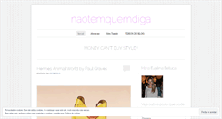 Desktop Screenshot of naotemquemdiga.wordpress.com
