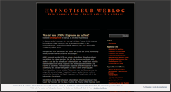 Desktop Screenshot of hypnotiseur.wordpress.com