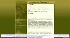 Desktop Screenshot of legoorci.wordpress.com