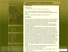 Tablet Screenshot of legoorci.wordpress.com