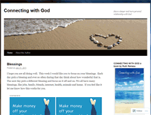 Tablet Screenshot of connectingwithgodbook.wordpress.com