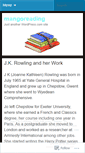 Mobile Screenshot of mangoreading.wordpress.com