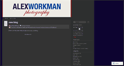 Desktop Screenshot of alexworkmanphotoblog.wordpress.com