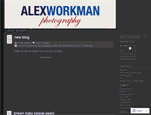 Tablet Screenshot of alexworkmanphotoblog.wordpress.com