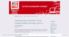 Desktop Screenshot of esquerraoberta.wordpress.com