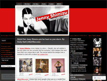 Tablet Screenshot of jennyshimizuonline.wordpress.com