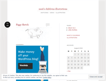 Tablet Screenshot of nasiischildrensillustrations.wordpress.com
