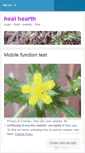 Mobile Screenshot of healhearth.wordpress.com