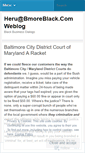 Mobile Screenshot of bmoreblack.wordpress.com