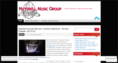 Desktop Screenshot of nutshellmusicgroup.wordpress.com