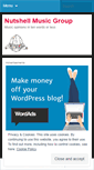 Mobile Screenshot of nutshellmusicgroup.wordpress.com