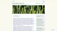 Desktop Screenshot of cropcircletrip.wordpress.com