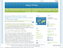 Tablet Screenshot of dikgaj.wordpress.com