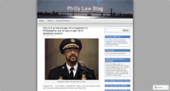 Desktop Screenshot of phillylawblog.wordpress.com