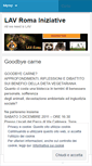 Mobile Screenshot of iniziativelavroma.wordpress.com