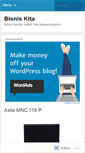 Mobile Screenshot of bisnishandal.wordpress.com