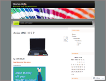 Tablet Screenshot of bisnishandal.wordpress.com