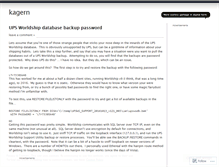 Tablet Screenshot of kagern.wordpress.com