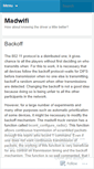 Mobile Screenshot of madwifi.wordpress.com